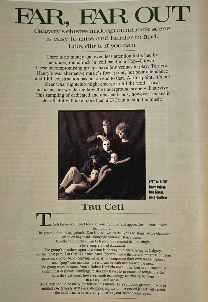 Tau Ceti - Far Far Out