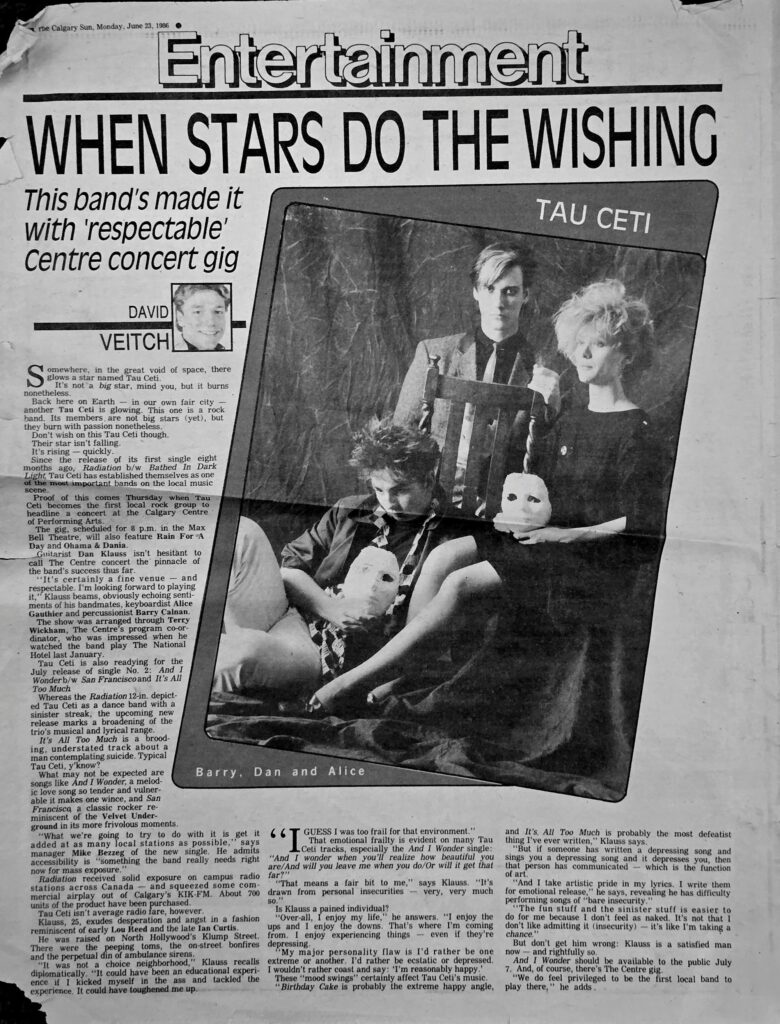 Tau Ceti - When Stars do the Wishing